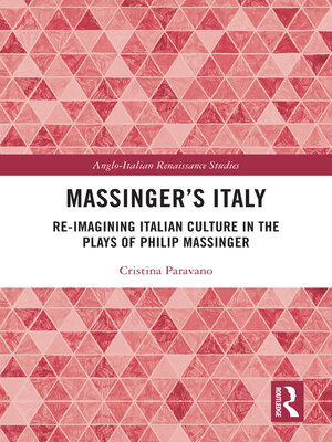 cover image of Massinger's Italy